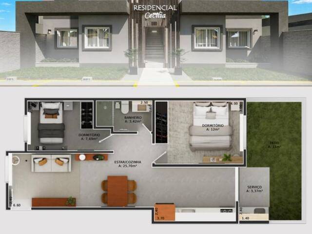 #2809 - Casa para Venda em Sapucaia do Sul - RS - 2